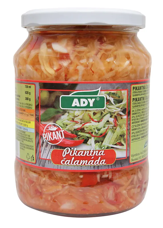 ADY Pikantní čalamáda 620 g