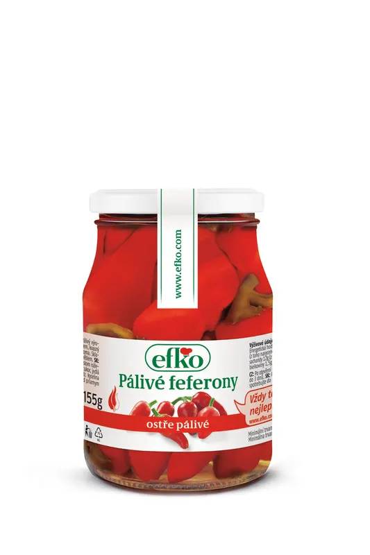 efko Feferony šipky pálivé 370 ml