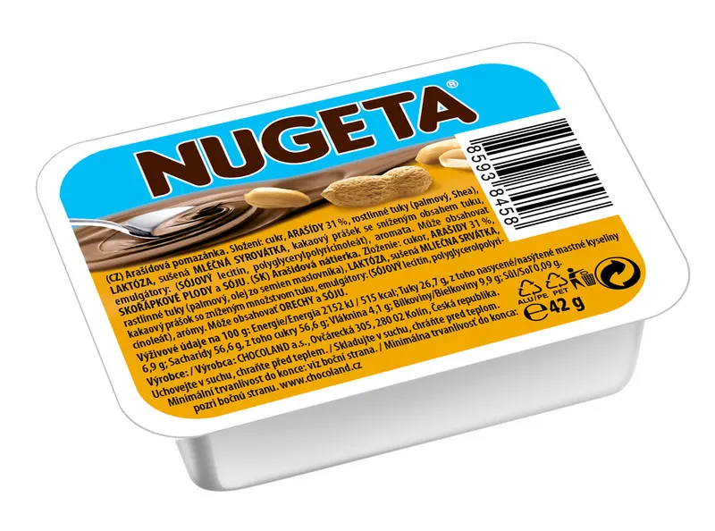 NUGETA Arašídová pomazánka 42 g