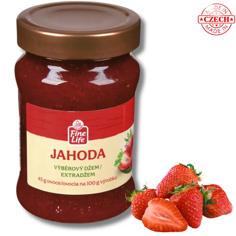 Džem výběrový, jahoda 340 g