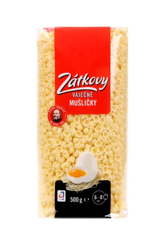 Zátkovy Těstoviny Brix mušličky 500 g