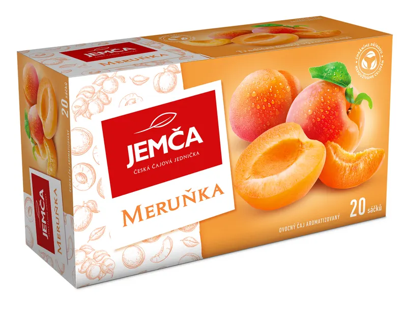 JEMČA Čaj meruňka 35 g