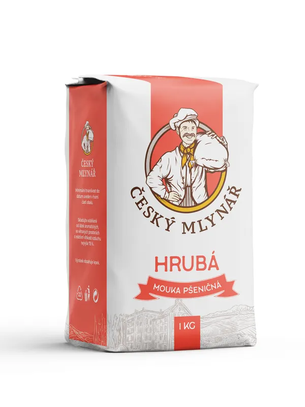 Čes Mlynář HRUBÁ MOUKA 1kg