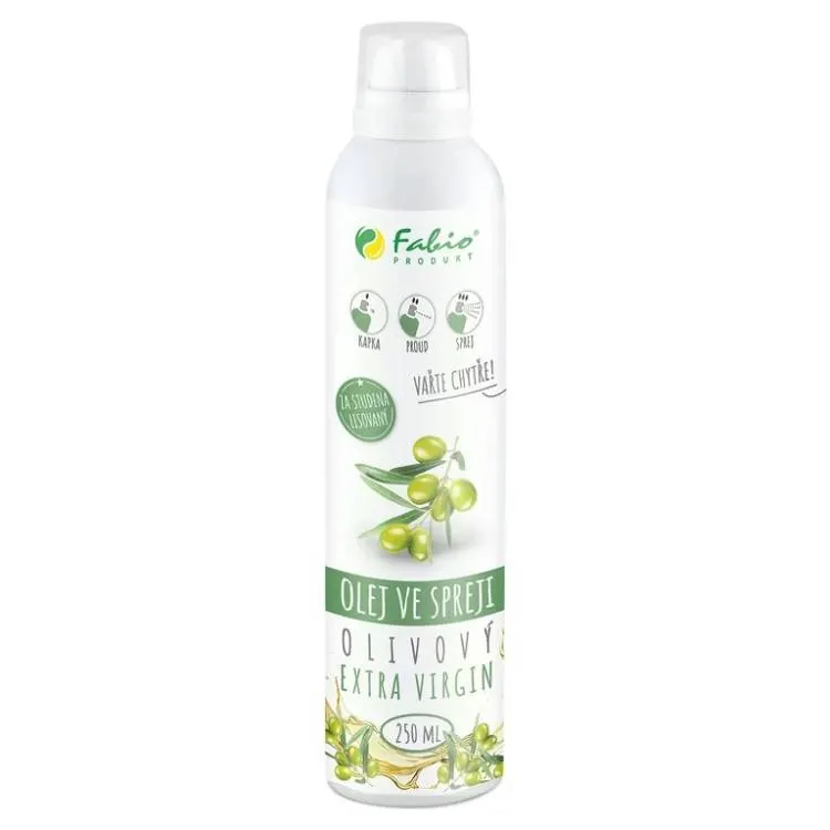 Extra panenský olivový olej ve spreji Fabio 250 ml