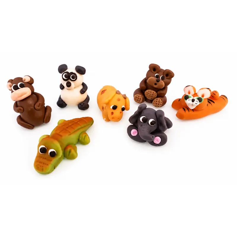 Zvířátka ze ZOO z cukru 7 ks, 210 g