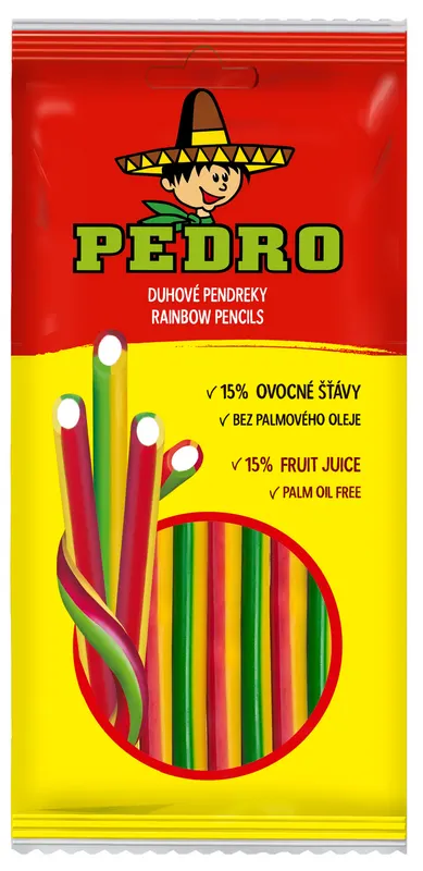 PEDRO Pendreky - želé duhové 80 g