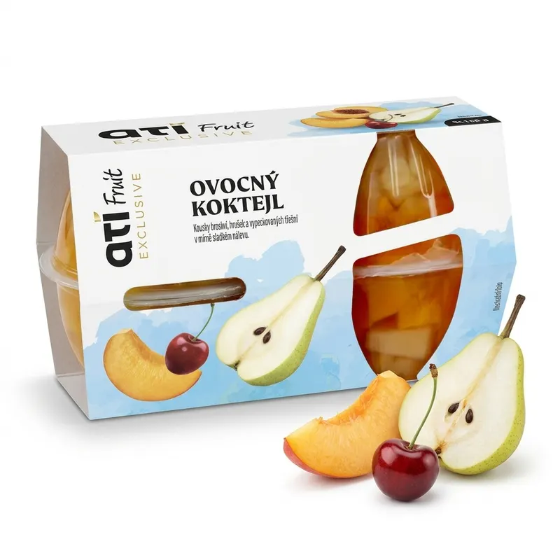 Ovocný koktejl na dorty a dezerty 4 x 480 g