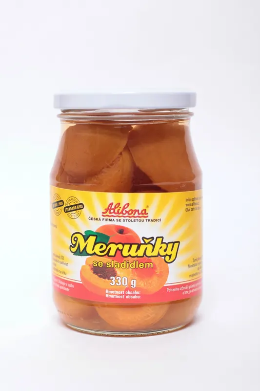 Alibona Meruňky se sladidlem 330 g