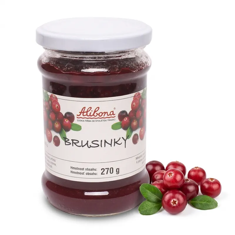 Zavařené brusinky 270 g