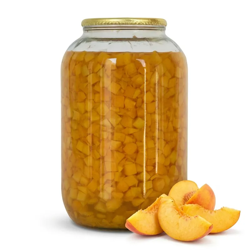 Broskvový kompot dia měsíčky 3,5 kg