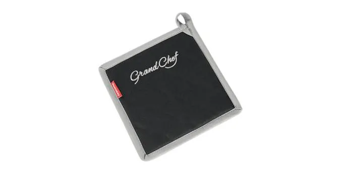 Podložka pod hrnec černá Tescoma GrandCHEF 19 x 19 cm