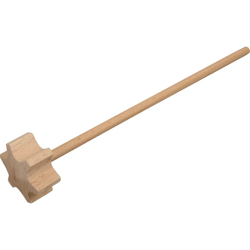 Dřevěná kvedlačka na mísení těsta a pudinků 30 cm