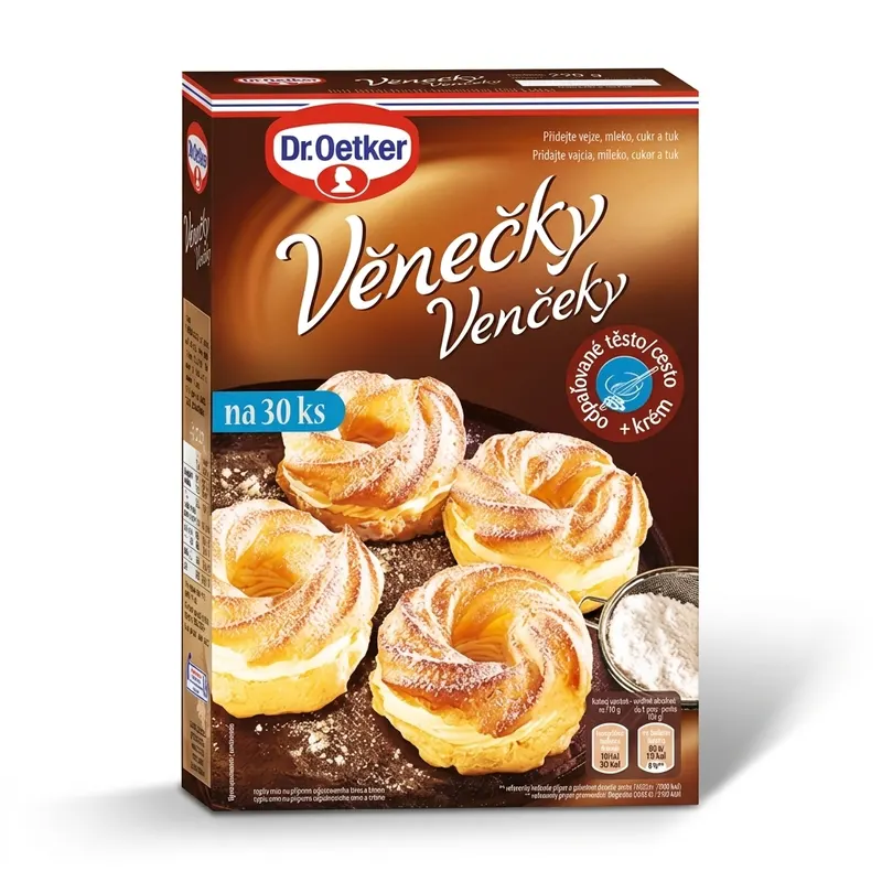Směs na věnečky s vanilkovým krémem 290 g
