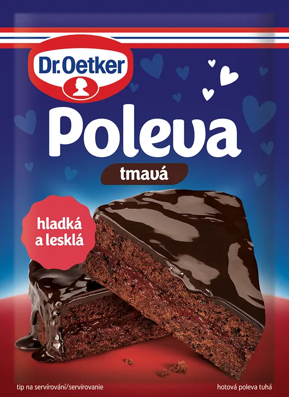 Cukrářská poleva 100g TMAVÁ