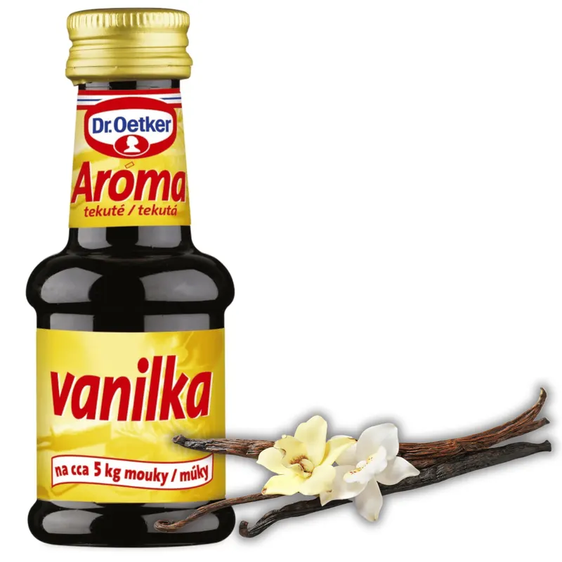 Cukrářské aroma vanilka 38 ml na olejové bázi