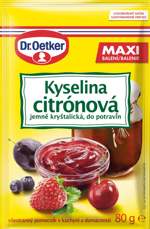 Kyselina citrónová 80 g