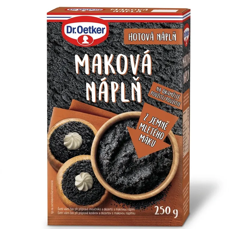 Maková náplň na koláče a buchty, 250 g