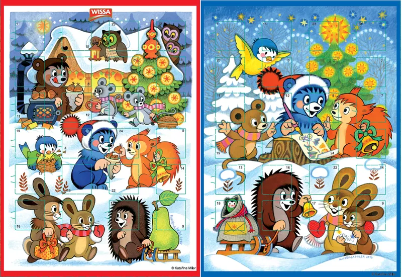 Adventní kalendář Baribal 50 g