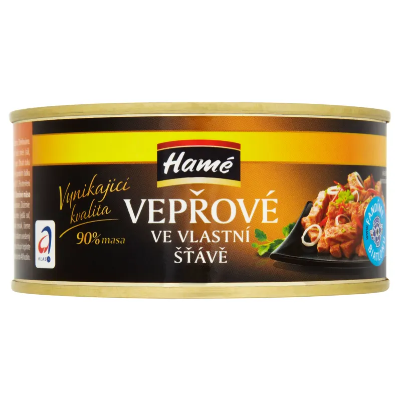 Hamé Vepřové maso 90% ve vlastní šťávě 290 g