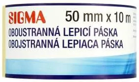 SIGMA Páska oboustranná lepicí 50 mm x 10 m 1 ks