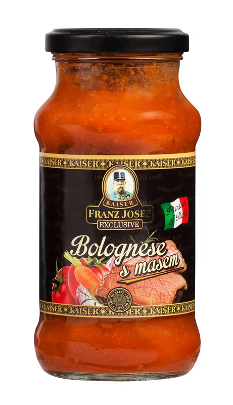 FRANZ JOSEF KAISER Omáčka na těstoviny Bolognese 370 ml