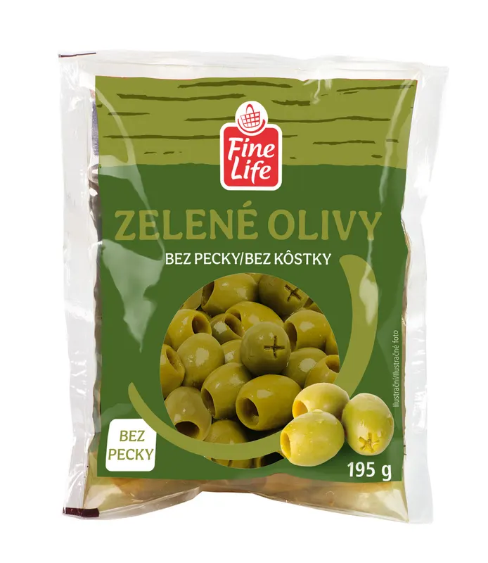 Olivy zelené bez pecky 195 g