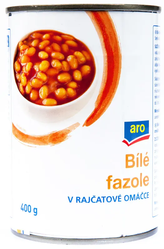 aro Fazole bílé v rajčatové omáčce 400 g