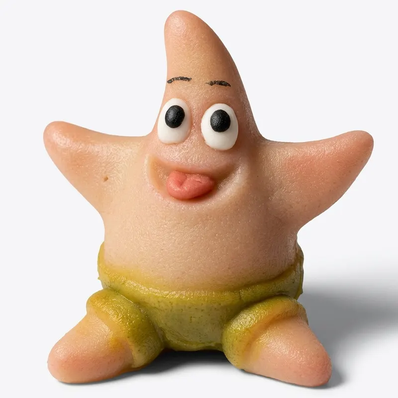 Marcipánová figurka Patrik chlapec 40 g, 6 × 5,5 cm
