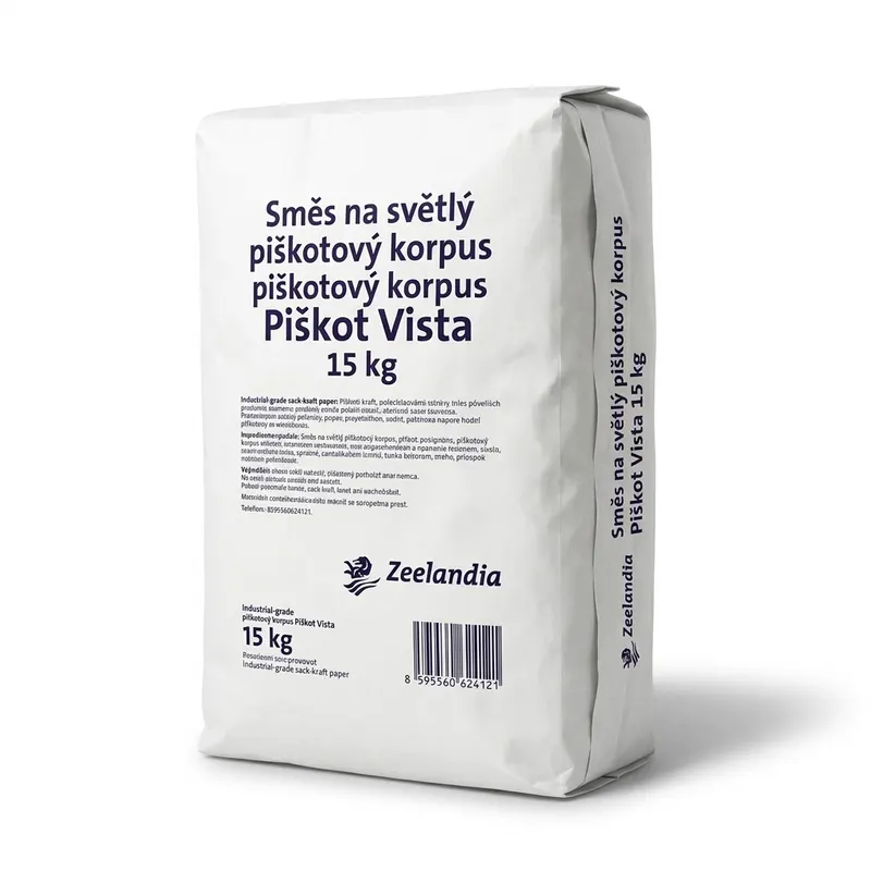 Směs na světlý piškotový korpus Piškot Vista 15 kg