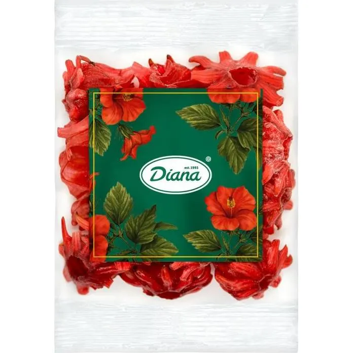 Sušený ibiškový květ, jedlý, 100 g