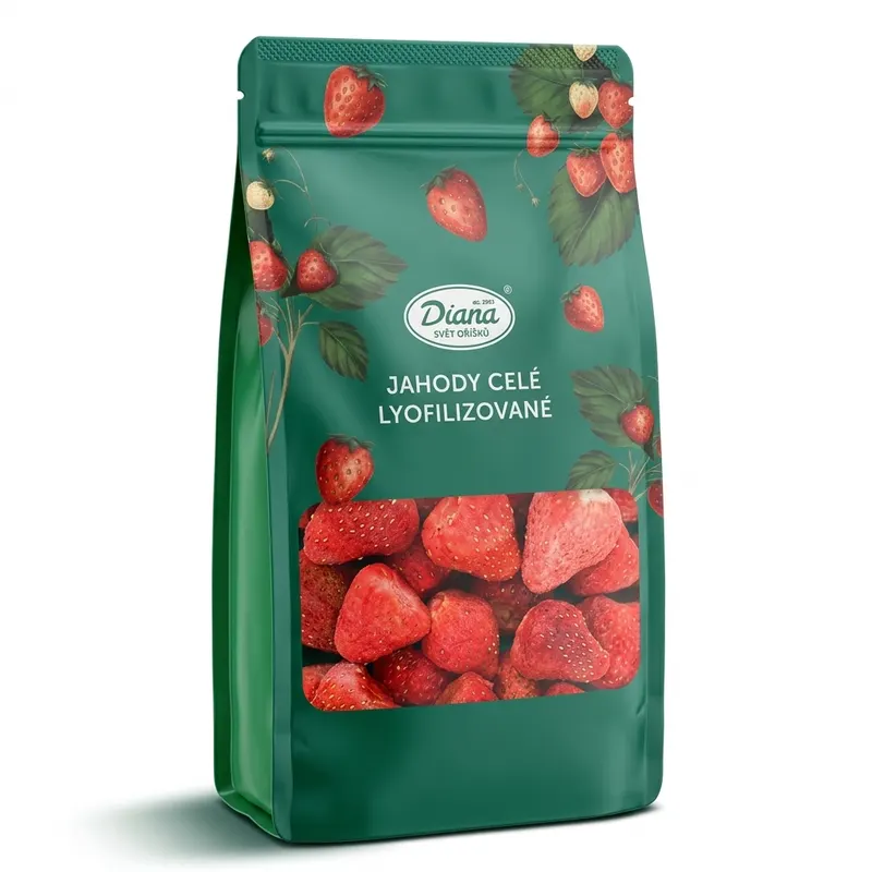Lyofilizované jahody celé 25 g
