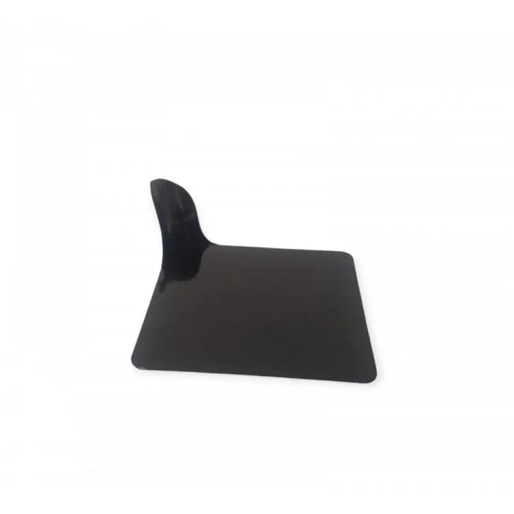 Plastová podložka pod minidezerty černá 9 x 9 cm, 1 ks