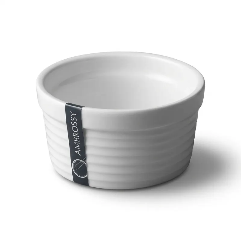 Porcelánová zapékací miska bílá 9 x 4,5 cm