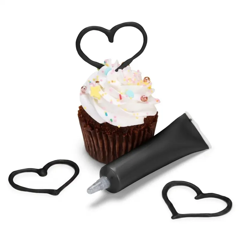 Čokoládová zdobící poleva Choco Writer Soft černá 32g