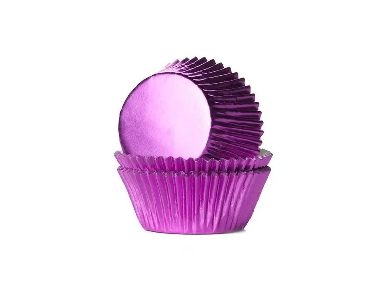 Košíčky na muffiny tmavě růžové House of Marie 24 ks