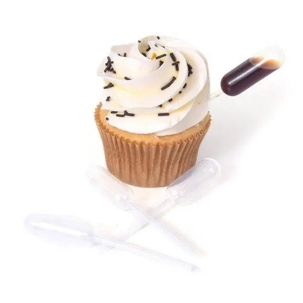 Pipetky na plnění cupcakes rovné 4 ml, 10 ks