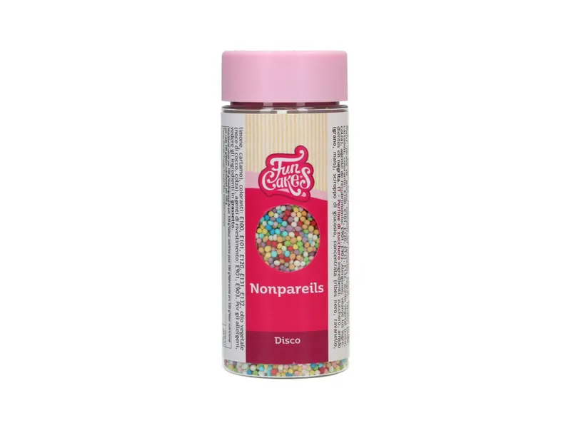 Nonpareils perličky barevný mix Discomix 80 g