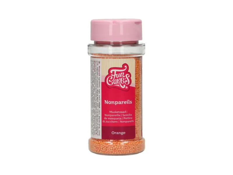 Nonpareils perličky oranžové 80 g