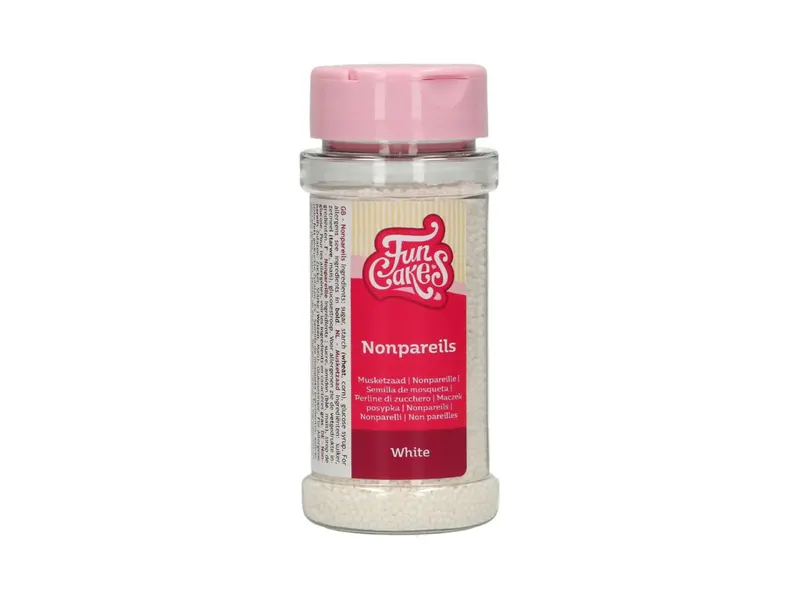Nonpareils perličky bílé cukrové zdobení 80 g