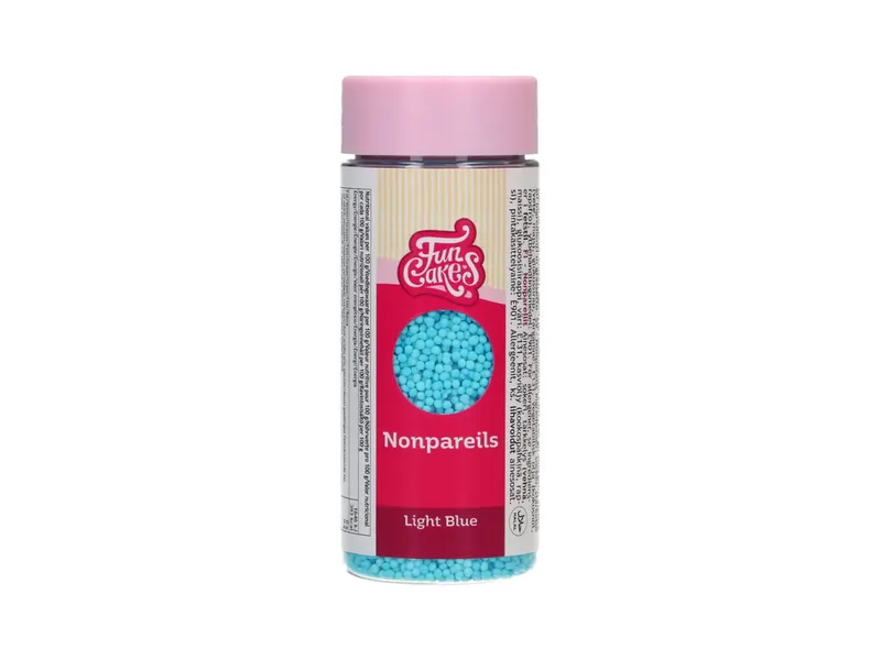 Nonpareils perličky světle modré 80 g