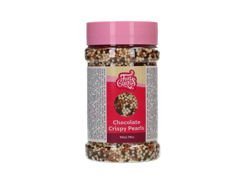 Křupavé čokoládové perličky mix bílá, mléčná a hořká 175 g