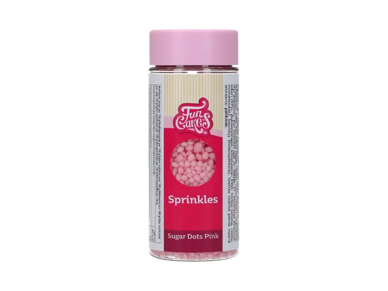 Cukrové sypání růžové kuličky 80 g