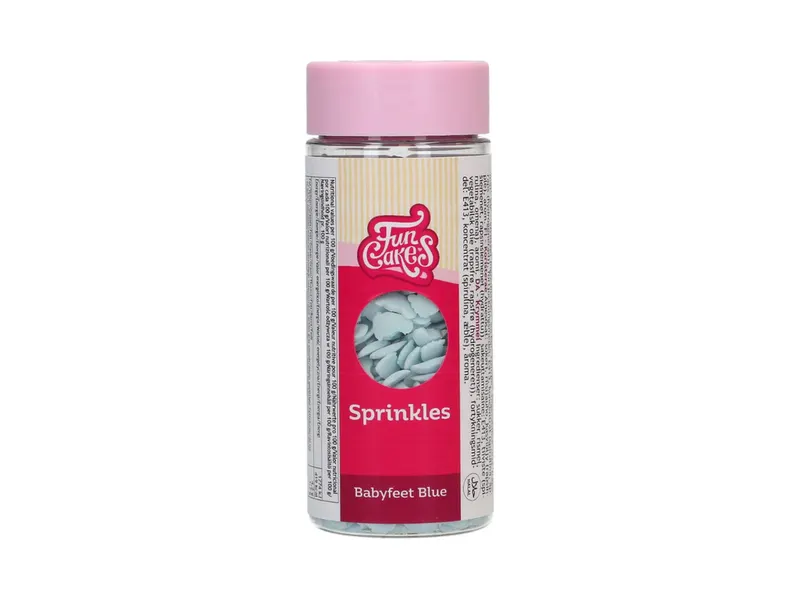 Cukrové sypání modré dětské nožičky 55 g