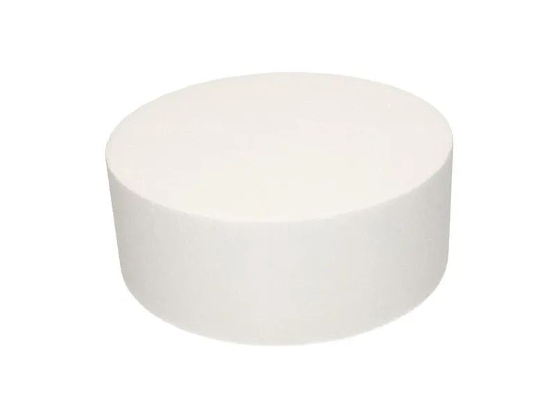 Polystyrenová maketa kruh 25 × 10 cm