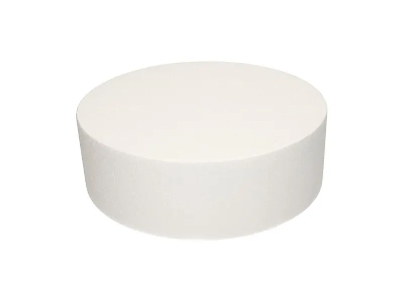 Polystyrenová maketa kruh 30 × 10 cm