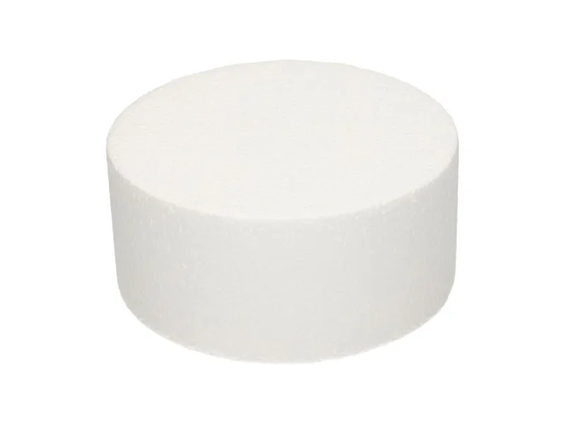 Polystyrenová maketa kruh 15 × 7 cm