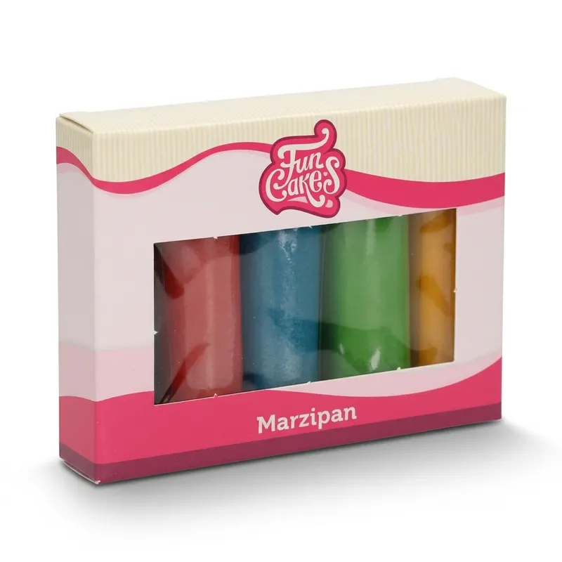Marcipán barevná sada 5 × 100 g