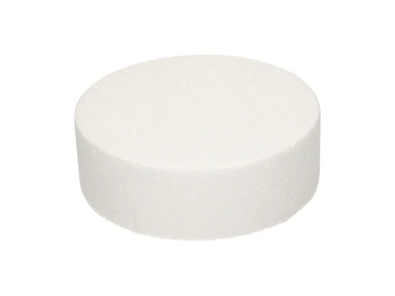 Polystyrenová maketa kruh 15 × 5 cm