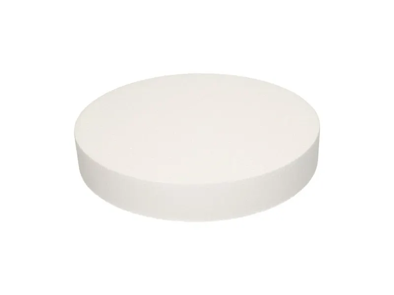 Polystyrenová maketa kruh 30 × 5 cm