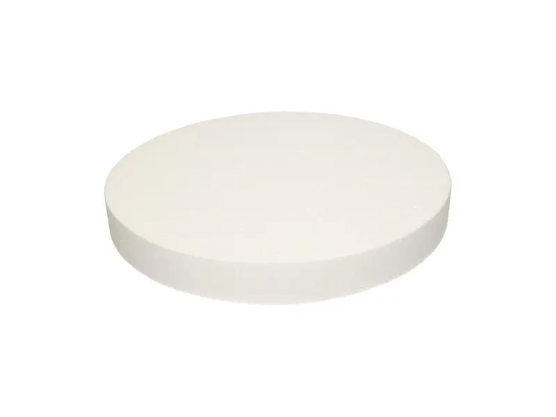 Polystyrenová maketa kruh 40 × 5 cm